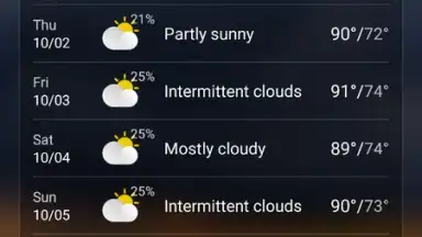 Screenshot von Weather Forecast: Live Weather 10