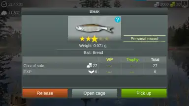 Screenshot von My Fishing World 1