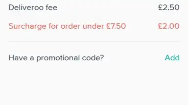Screenshot von Deliveroo 8
