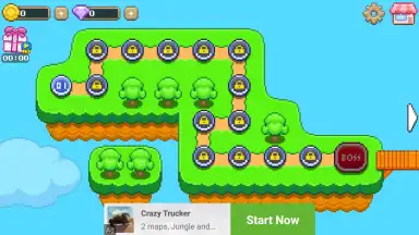 Screenshot von Super Jim Jump 2