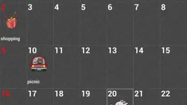 Screenshot von dodol Calendar Widget 3