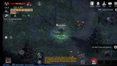 Screenshot von Dark Eden M on WEMIX 11