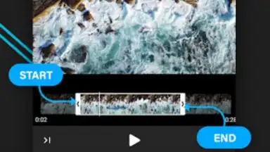 Screenshot von Видео аудио резак 4