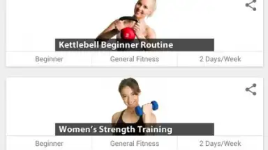 Screenshot von JEFIT 4