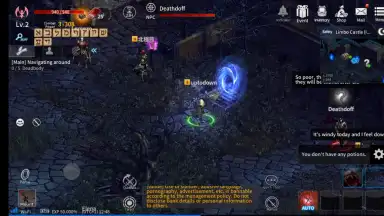 Screenshot von Dark Eden M on WEMIX 2