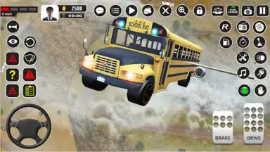 Screenshot von Offroad School Bus Driver Game 1
