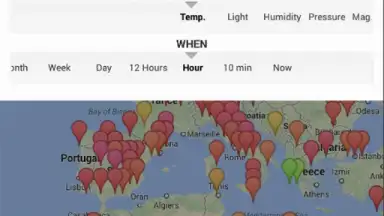 Screenshot von WeatherSignal 5
