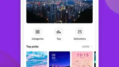 Screenshot von Huawei Themes 2