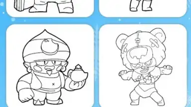 Screenshot von Coloring Brawl Stars 9