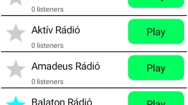 Screenshot von Hungarian Radio Online 5
