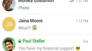 Screenshot von BD Messenger 1