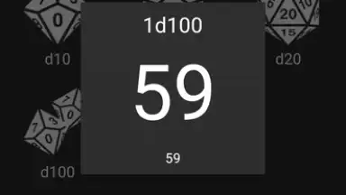 Screenshot von RPG Simple Dice 5