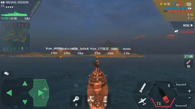 Screenshot von Battle of Warships 1