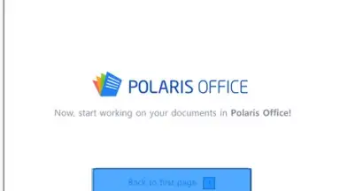 Screenshot von Polaris Office 7