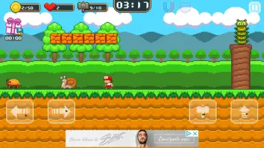Screenshot von Super Jim Jump 4