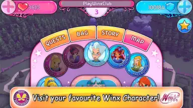 Screenshot von Winx Fairy School Lite 1