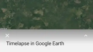 Screenshot von Google Earth 7