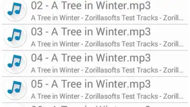 Screenshot von Music Folder Player Free 3