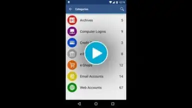 Screenshot von aWallet Password Manager 1