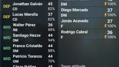 Screenshot von Cyberfoot 6