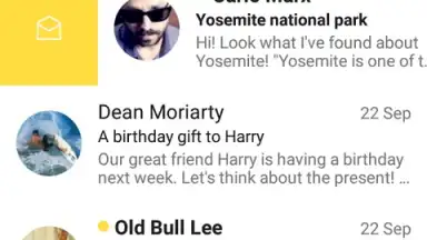 Screenshot von Yandex Mail 1