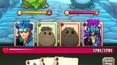 Screenshot von Battlejack: Blackjack RPG 3