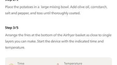 Screenshot von Kitchen+ Airfryer recipes 12
