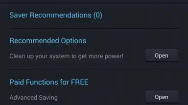 Screenshot von DU Battery Saver 4