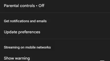 Screenshot von Google TV 14