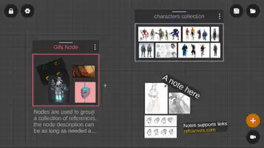 Screenshot von RefCanvas 7