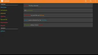 Screenshot von Hashnote 20