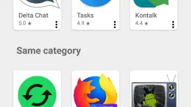 Screenshot von G-Droid 2