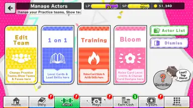 Screenshot von A3! Actor Training Game 10