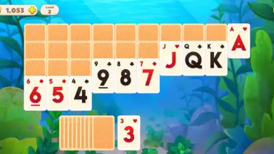 Screenshot von Undersea Solitaire Tripeaks 3