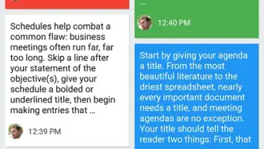 Screenshot von Nine Mail 3