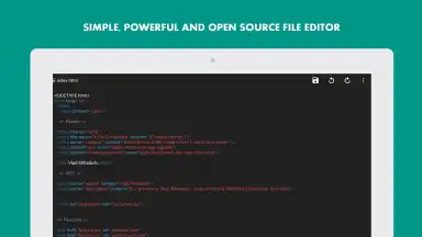 Screenshot von Turbo Editor 8