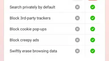 Screenshot von DuckDuckGo Private Browser 11
