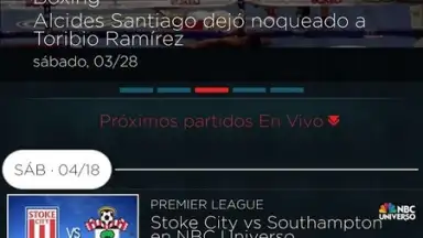 Screenshot von Telemundo Deportes 9