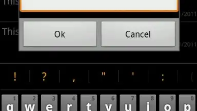 Screenshot von A-note 3