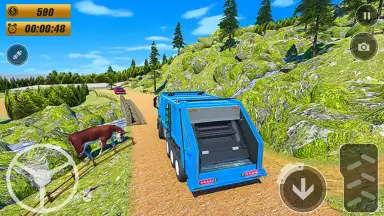Screenshot von Offroad Truck Simulator - Garbage Truck Game 3