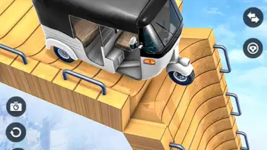 Screenshot von Tuk Tuk Taxi Driving Games 3D 5