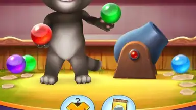 Screenshot von Talking Tom: Bubbles 2