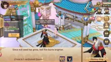 Screenshot von Celestial Fate 9