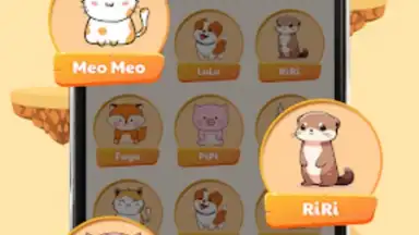 Screenshot von Pet On Screen - Shimeji Kawaii 4