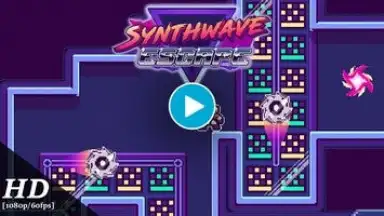 Screenshot von Synthwave Escape 1