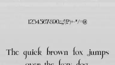 Screenshot von Style Free Font Theme 3