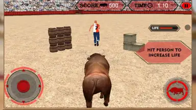 Screenshot von Angry Bull Attack Arena Sim 3D 14