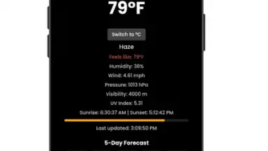 Screenshot von ForecastPro 3