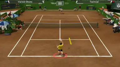 Screenshot von Virtua Tennis Challenge 6