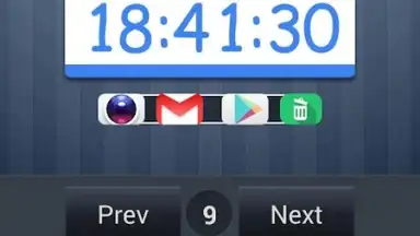 Screenshot von Digital Clock Widget 5